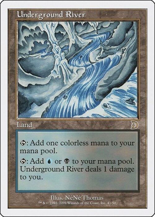 Fiume Sotterraneo Card Front