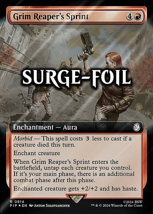 Grim Reaper's Sprint Card Front