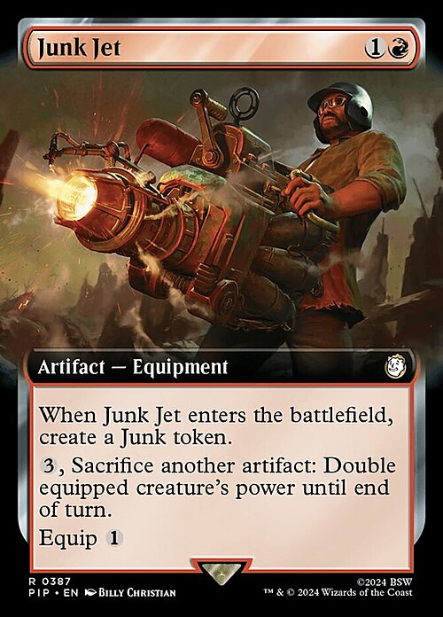 Junk Jet Card Front