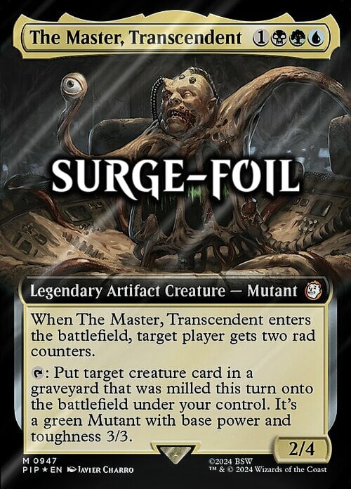 The Master, Transcendent Card Front
