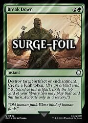 Break Down · Surge Foil 602