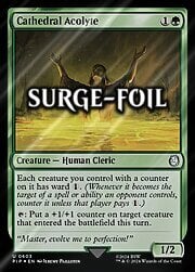 Cathedral Acolyte · Surge Foil 603