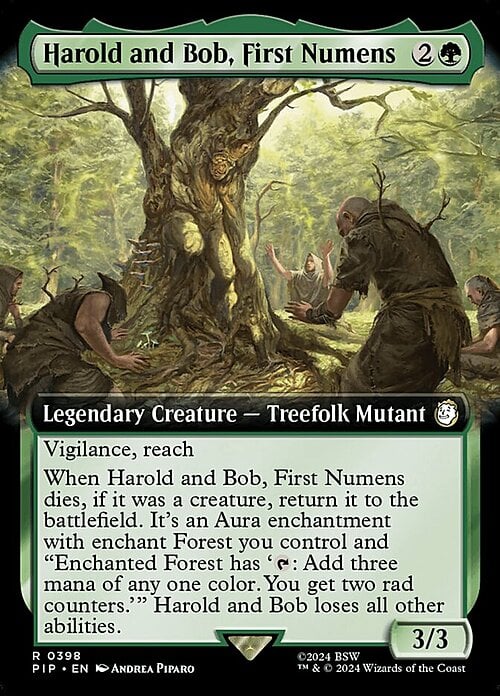 Harold and Bob, First Numens Card Front