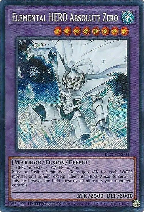 Elemental HERO Absolute Zero Card Front