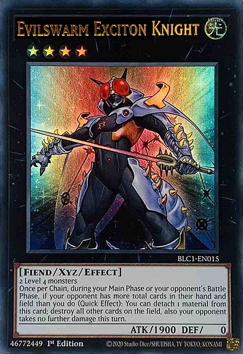 Evilswarm Exciton Knight Card Front