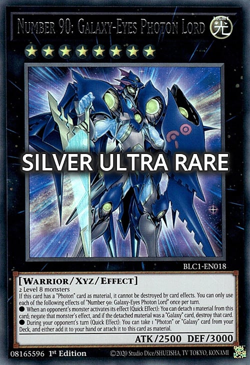 Number 90: Galaxy-Eyes Photon Lord Card Front