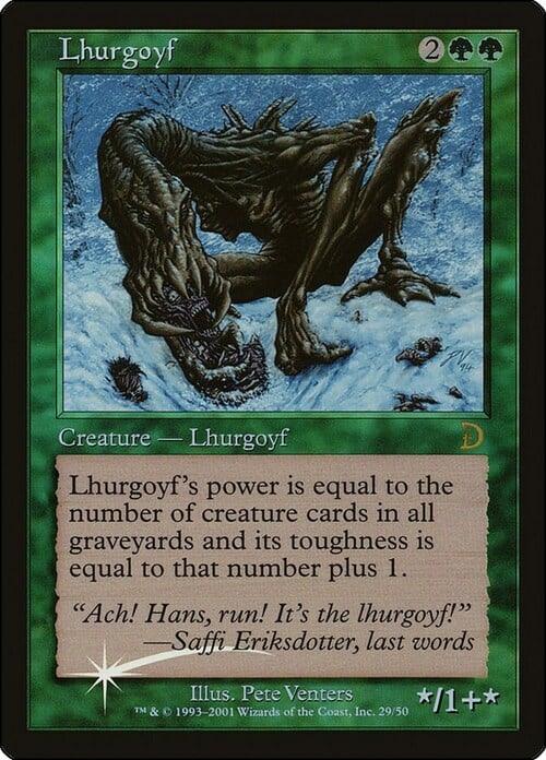Lhurgoyf Card Front