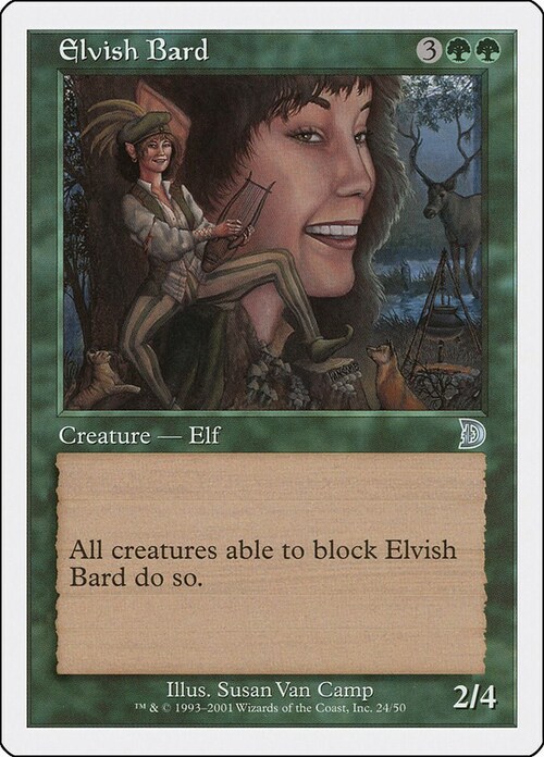 Bardo degli Elfi Card Front