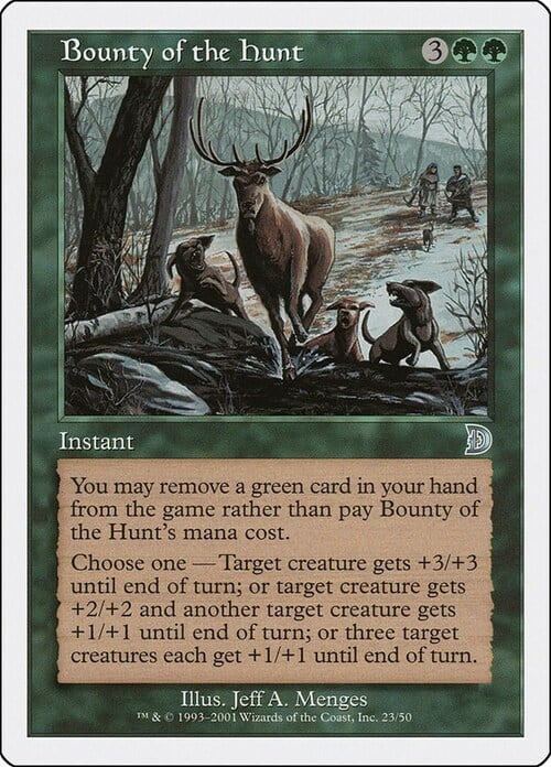 Bounty of the Hunt Card Front