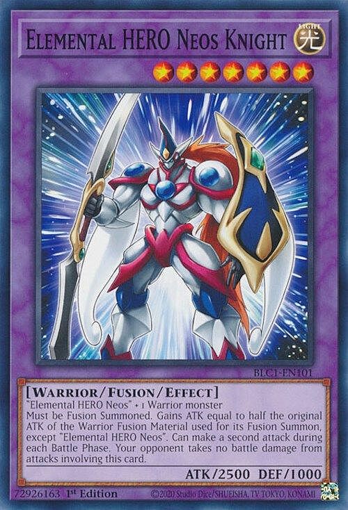Elemental HERO Neos Knight Card Front