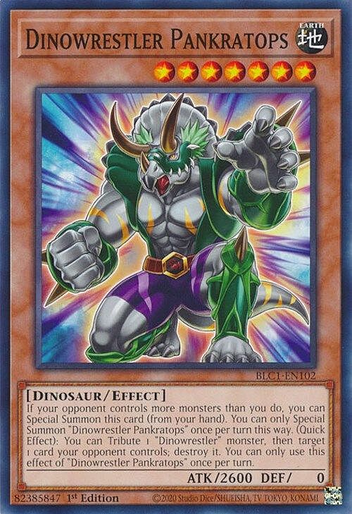 Dinowrestler Pankratops Card Front