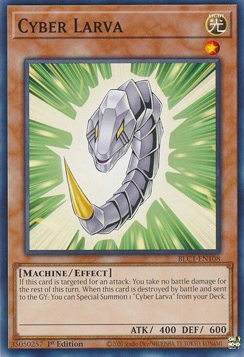 Cyber Larva Card Front