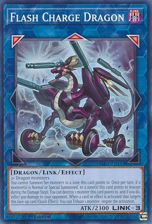 Flash Charge Dragon Card Front