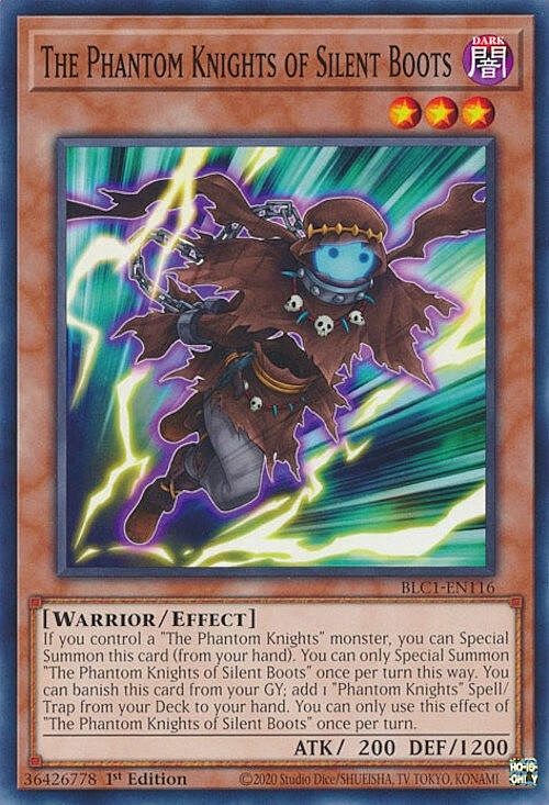 The Phantom Knights of Silent Boots Card Front