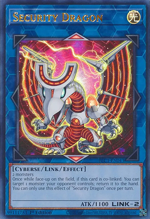 Security Dragon Card Front