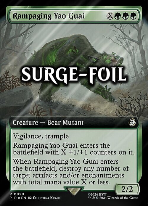 Rampaging Yao Guai Card Front