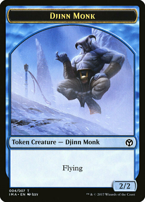 Djinn Monk Card Front