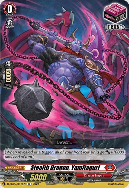 Stealth Dragon, Yamitaguri Card Front