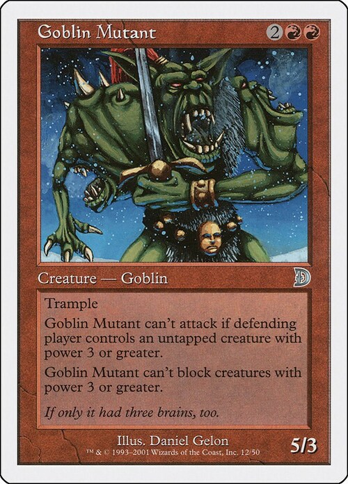 Goblin Mutant Card Front