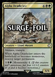 Alpha Deathclaw · Surge Foil 619