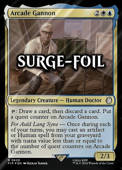 Arcade Gannon Card Front