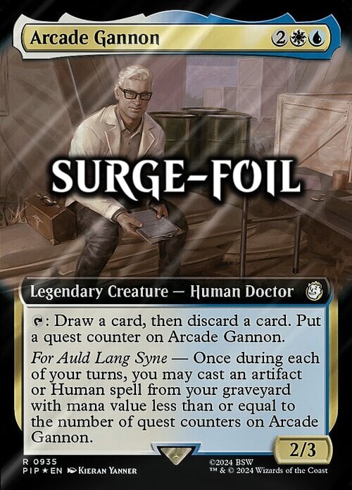 Arcade Gannon Card Front