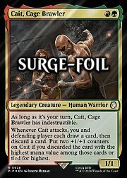 Cait, Cage Brawler · Surge Foil 624