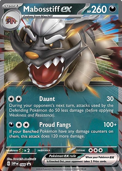 Mabosstiff ex Card Front