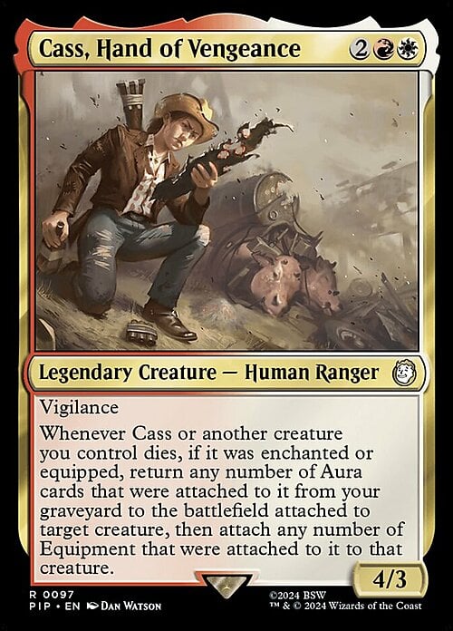 Cass, Hand of Vengeance Card Front