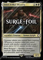 Elder Arthur Maxson · Surge Foil 630