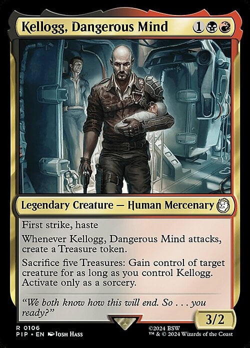 Kellogg, Dangerous Mind Frente