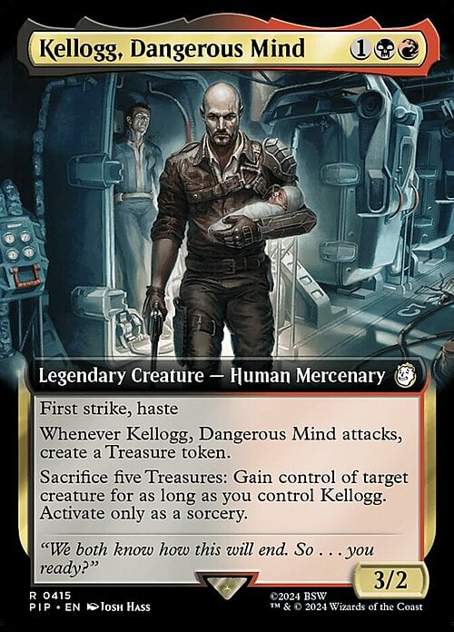 Kellogg, Dangerous Mind Card Front