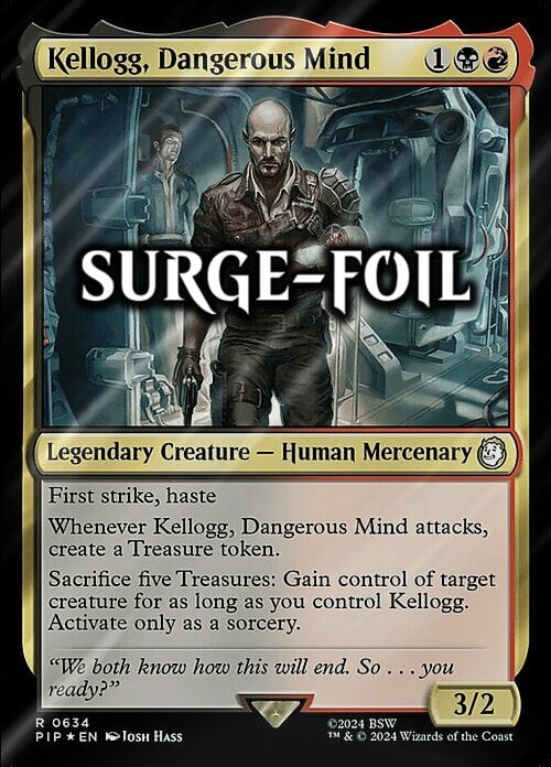 Kellogg, Dangerous Mind Card Front