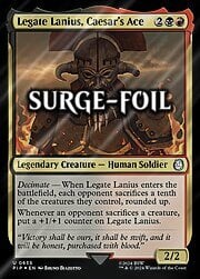 Legate Lanius, Caesar's Ace · Surge Foil 635