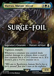 Marcus, Mutant Mayor · Extended Art | Surge Foil 946