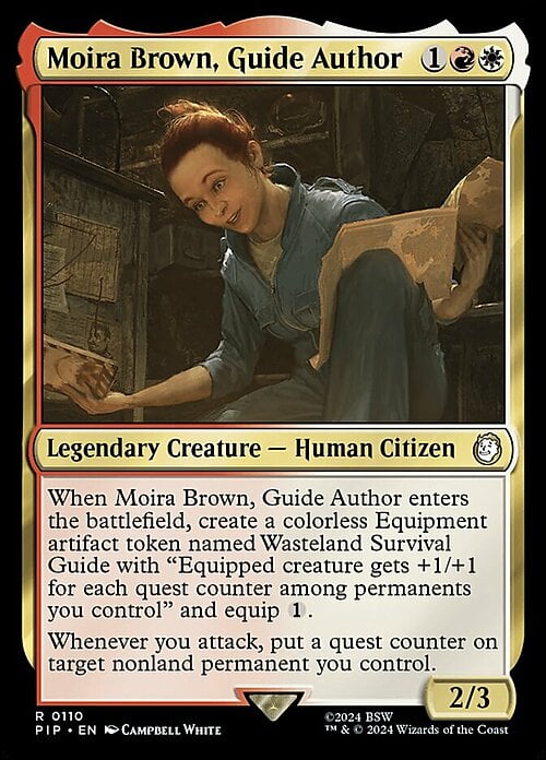 Moira Brown, Guide Author Card Front