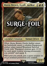 Moira Brown, Guide Author · Surge Foil 638