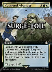 Mutational Advantage · Extended Art | Surge Foil 950