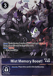 Mist Memory Boost!