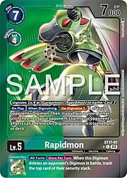 Rapidmon · Advanced Deck Set Double Typhoon Secret Pack ST17-07sp