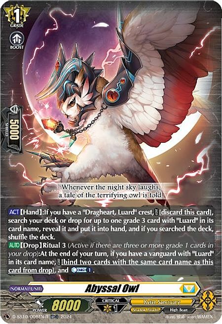 Abyssal Owl Card Front