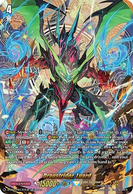 Dragstrider, Luard Card Front