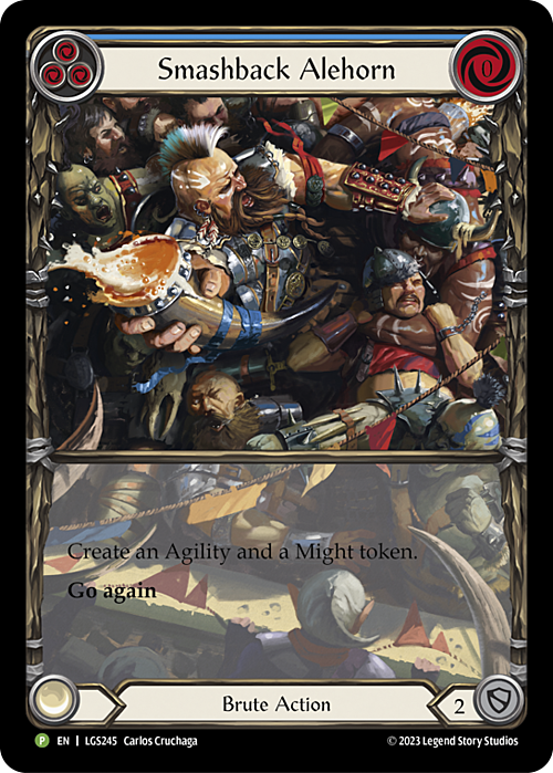 Smashback Alehorn Card Front