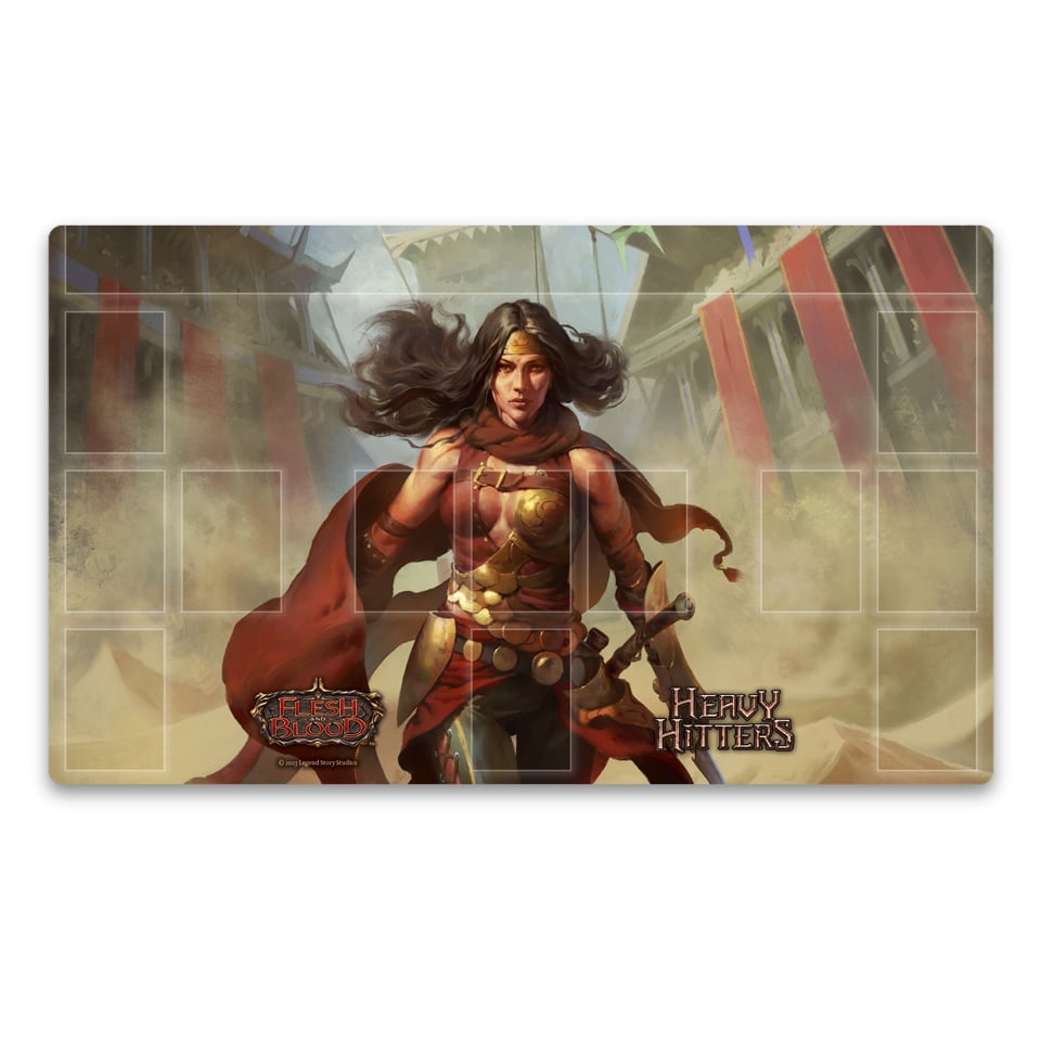 People's Champion: "Kassai of the Golden Sand" Playmat