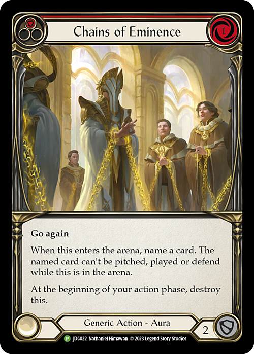 Chains of Eminence Card Front