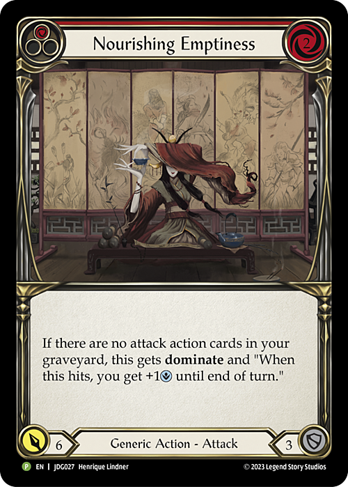 Nourishing Emptiness Card Front