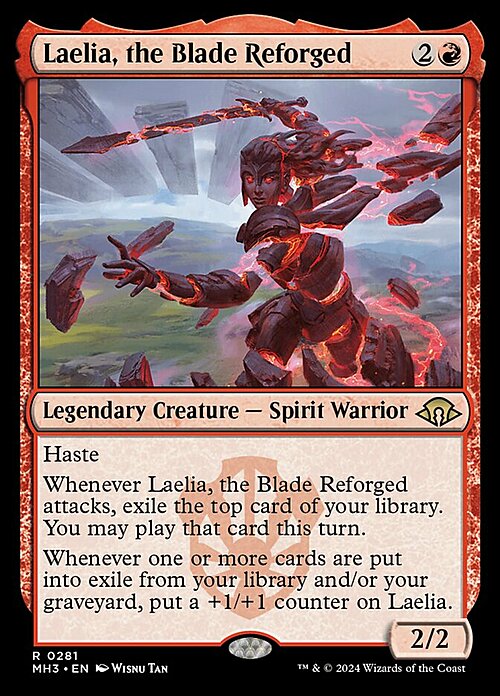 Laelia, the Blade Reforged Card Front
