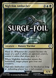 Nightkin Ambusher · Surge Foil 640