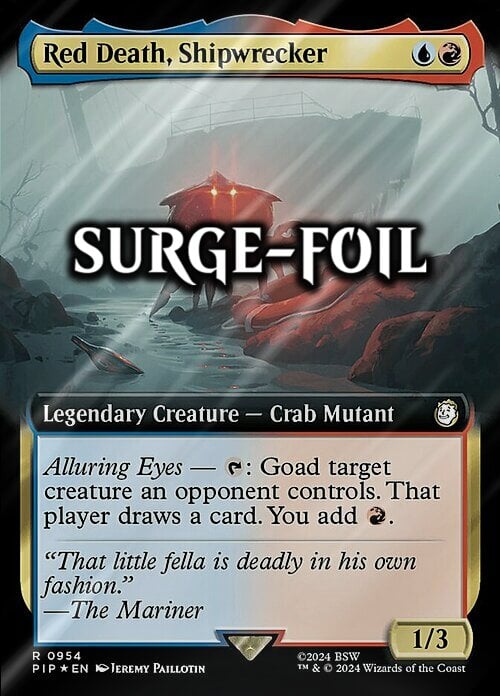 Red Death, Shipwrecker Card Front