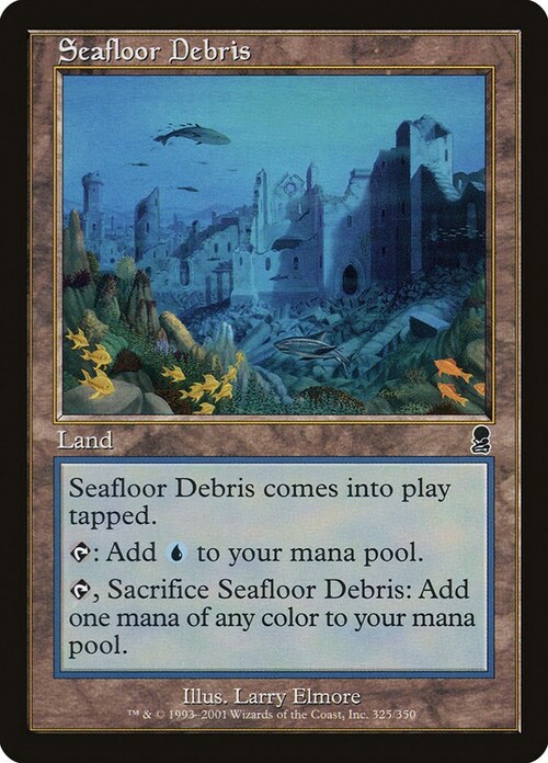 Seafloor Debris Card Front